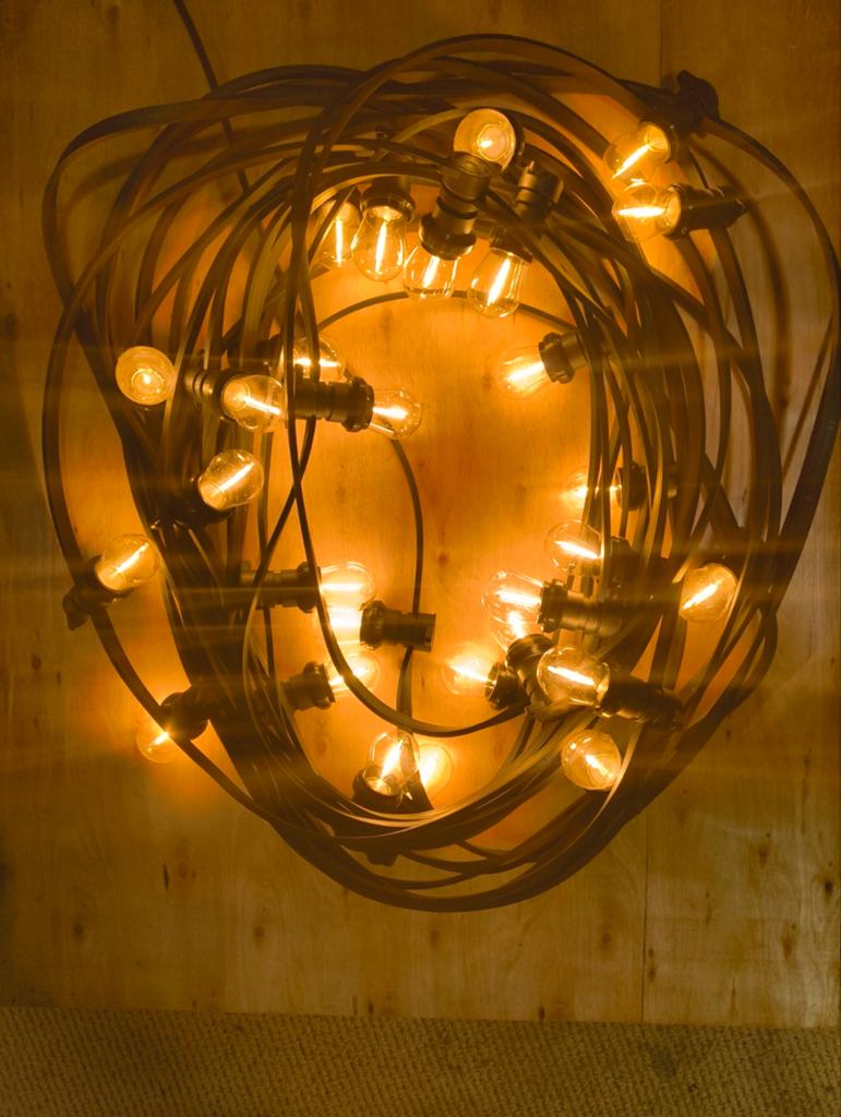 20 filament lampen op 20 meter prikkabel, Ophalen of Verzenden, Nieuw