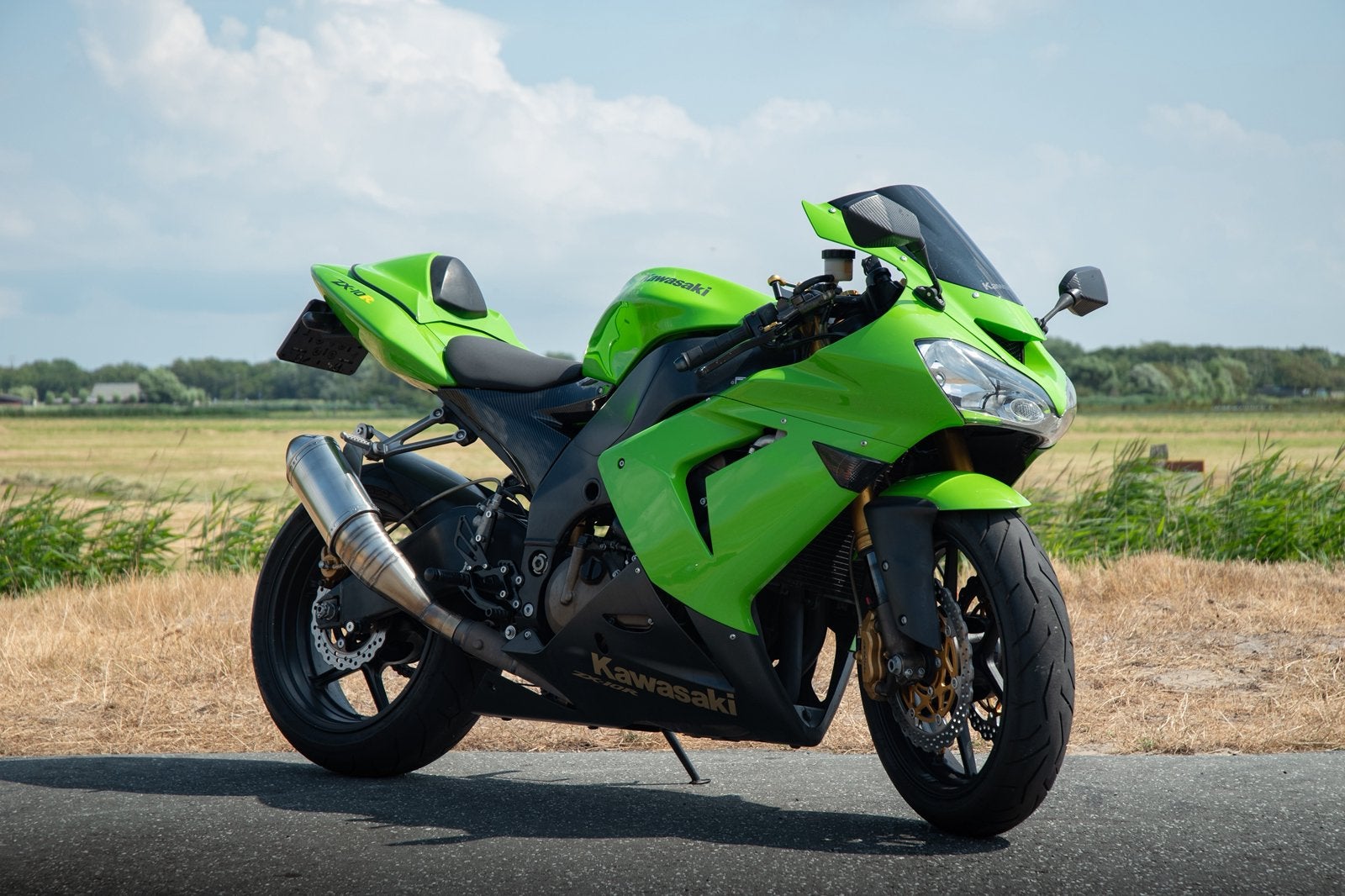 Kawasaki Ninja ZX10R 2005 Tuned!, Sportuitlaat, Occasion, 4 cilinders, Motorrijbewijs A
