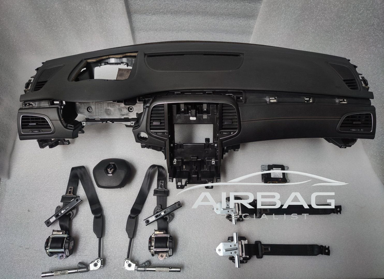 Renault Talisman 15-21 Dashboard + airbag set: stuur-airbag,, Gebruikt, -, -, Ophalen of Verzenden