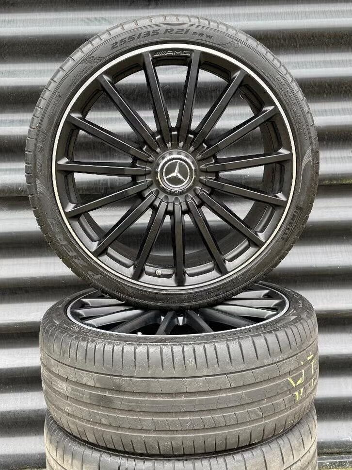 21” Zgan Orig Mercedes Amg Gla Glb glb35 Gla35 Velgen Banden, Auto-onderdelen, Banden en Velgen, Ophalen, Gebruikt, 255 mm, Banden en Velgen