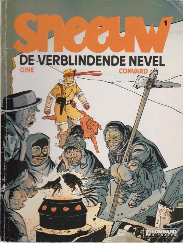 Gine-Convard # Sneeuw, Boeken, Stripboeken, Eén stripboek, Ophalen of Verzenden, Gelezen