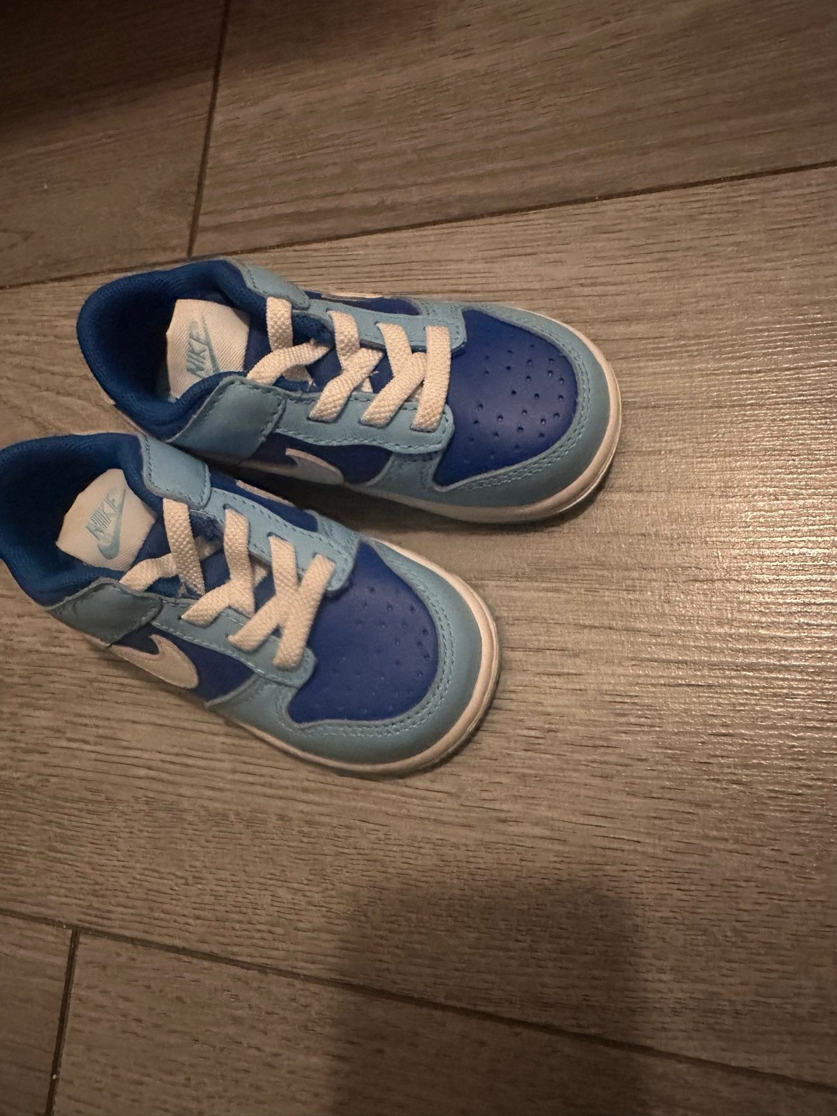 Nike Dunk Low Retro QS "Argon TD" sneakers blauw maat 23,5, Kinderen en Baby's, Ophalen of Verzenden, Zo goed als nieuw, Jongen of Meisje