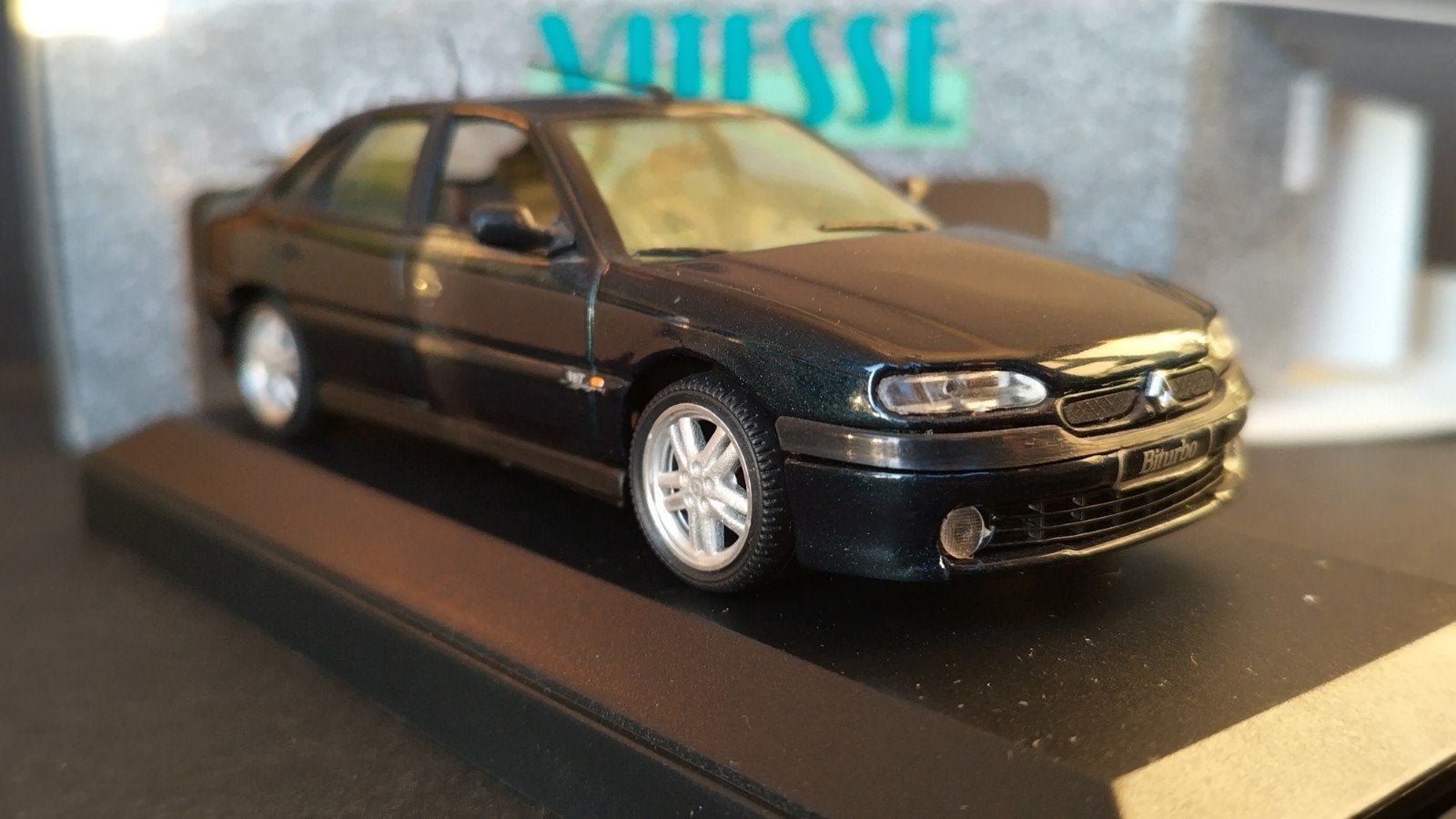 Renault Safrane Baccara Biturbo 1:43 Vitesse Pol, Overige merken, Auto, Verzenden, .