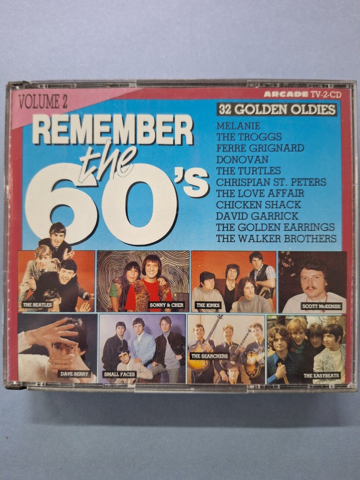 Remember the 60's Volume 2 - 32 Golden Oldies (2 CD), Ophalen of Verzenden, Gebruikt, Pop, Verzamelalbum