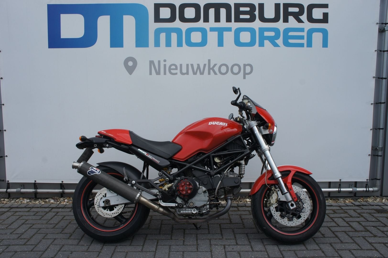 DUCATI M 900 I.E. (bj 2001) 32.275  mls, DUCATI, 2 cilinders, Motorrijbewijs A, Bedrijf