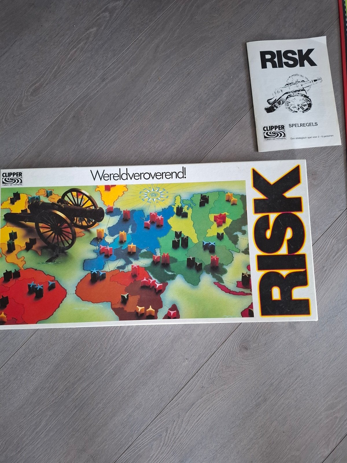 Risk Bordspel - Wereldveroverend Strategisch Spel, Hobby en Vrije tijd, Gezelschapsspellen | Bordspellen, Ophalen, Gebruikt, Clipper