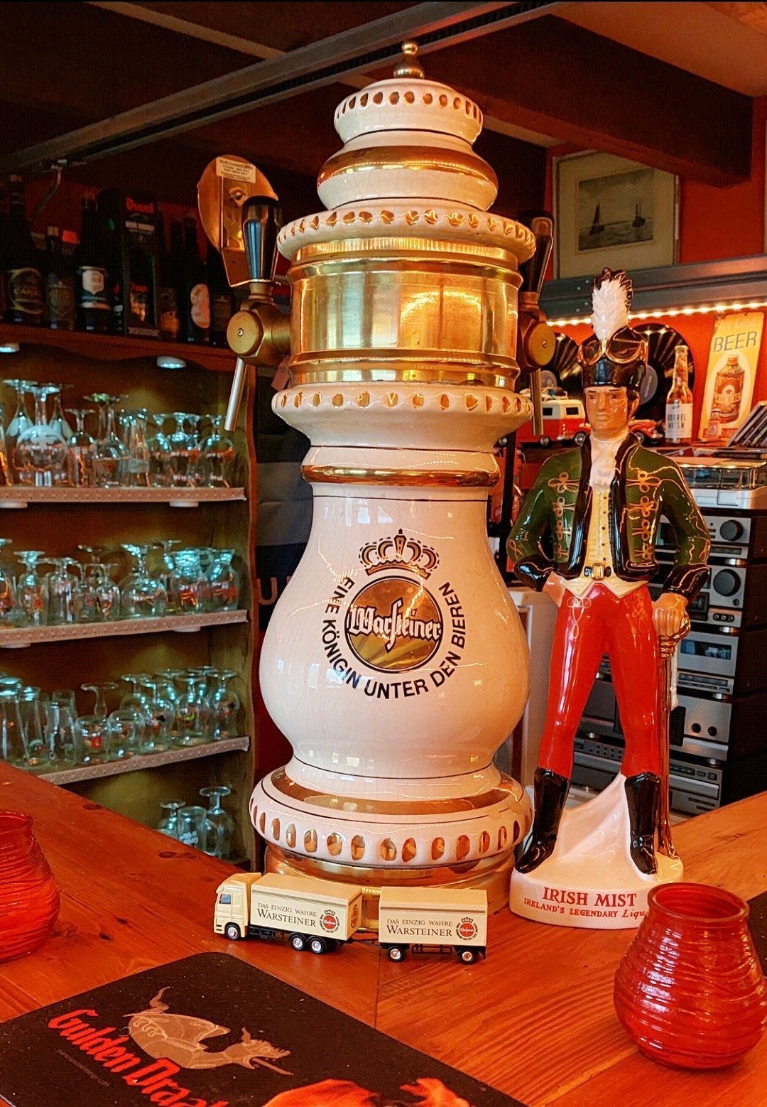 Warsteiner Bier Tapzuil - 3 kranen, Ophalen of Verzenden