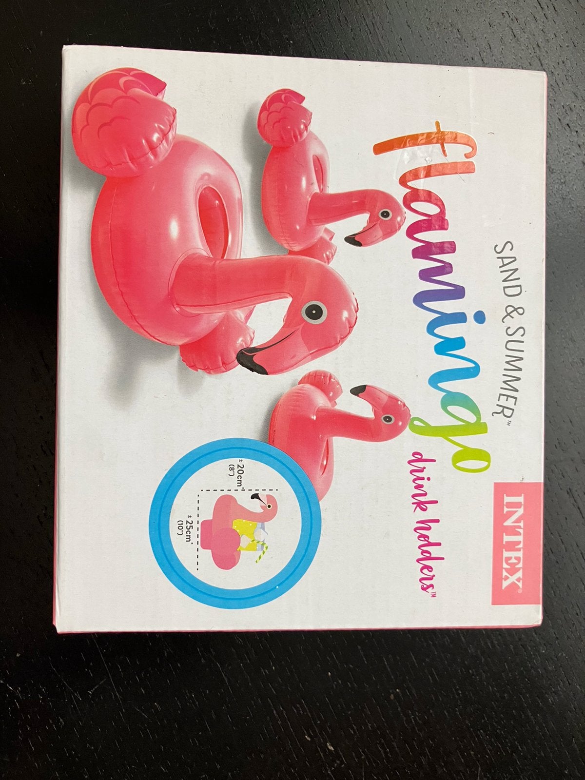 Nieuw=3x roze flamingo drinkbeker houders=decoratie, Kinderen en Baby's, Speelgoed | Buiten | Opblaasfiguren, Ophalen of Verzenden