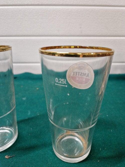 Amstel bier vaasjes, Ophalen of Verzenden, 'T Olde Gre-j, Info@toldegrej.nl, Endepoelstraat 20f Didam