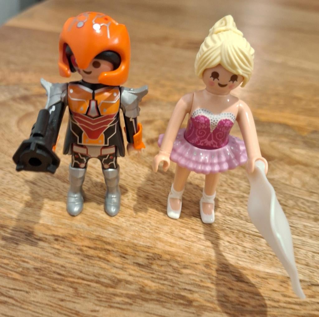 Playmobil Cyborg en ballerina (70160, serie 16), Kinderen en Baby's, Speelgoed | Playmobil, Ophalen of Verzenden