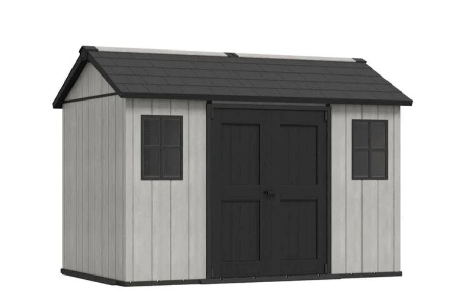 AANBIEDING | Keter Tuinschuur Oakland 759 antracietkleurig!, Verzenden, Nieuw, Kunststof, Overige typen