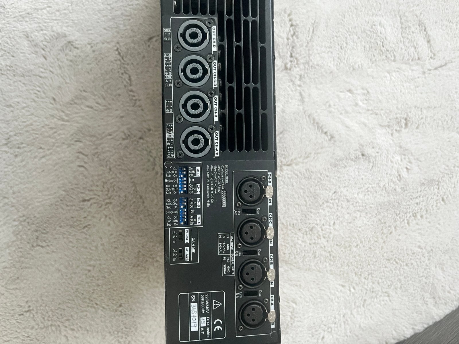 Ram audio s3004, Ophalen of Verzenden, Gebruikt, Minder dan 500 watt