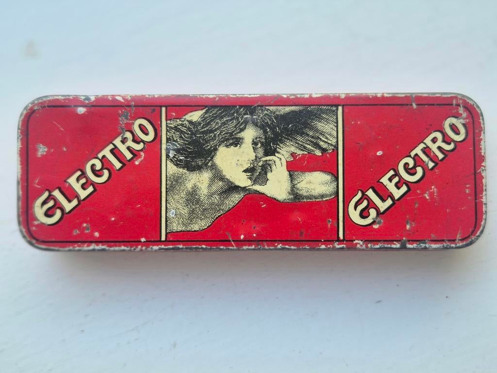 Grammofoon naalden blikje Electro, Verzamelen, Blikken, Ophalen of Verzenden, Gebruikt, Overige