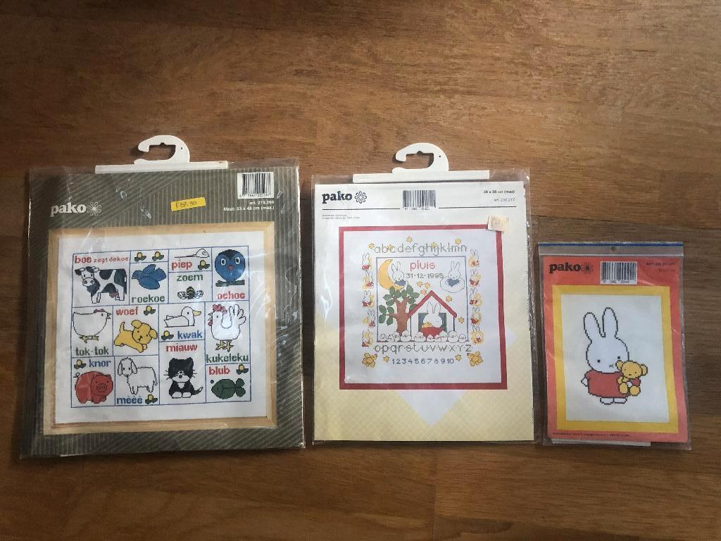 Nijntje borduurpakket, Ophalen of Verzenden, Nieuw, Handborduren, Borduurpakket