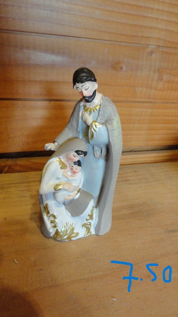 kerstfamilie, Antiek en Kunst, Antiek | Religie, Ophalen of Verzenden