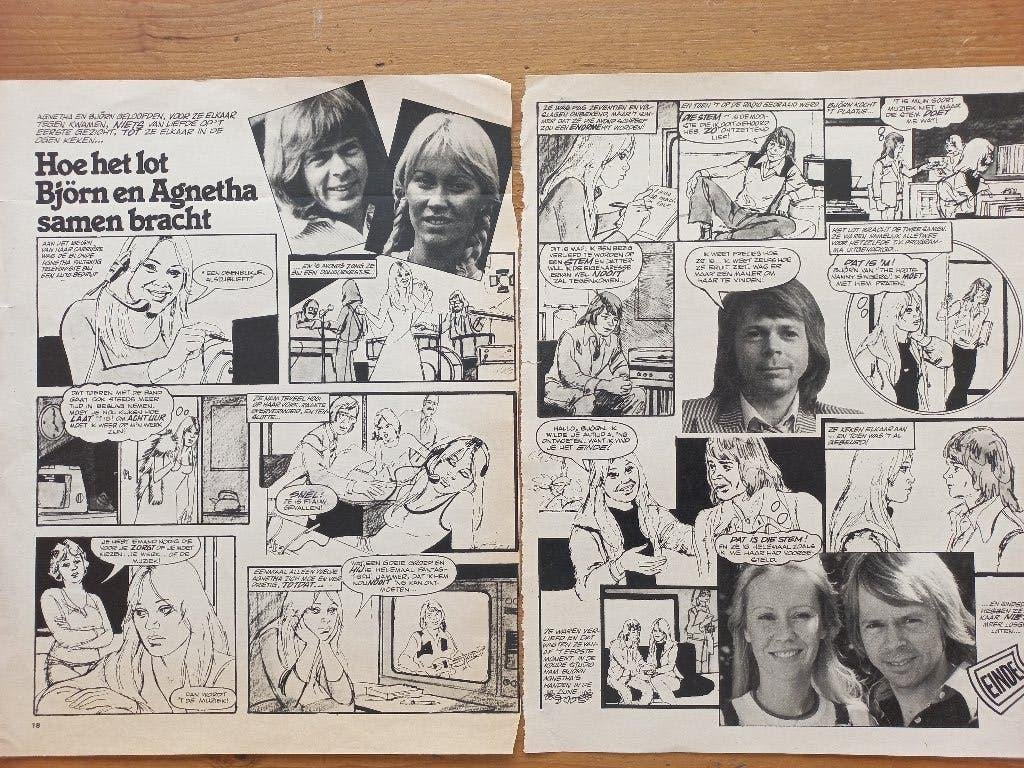 ABBA artikel 1978, Ophalen of Verzenden, Gebruikt, Boek, Tijdschrift of Artikel