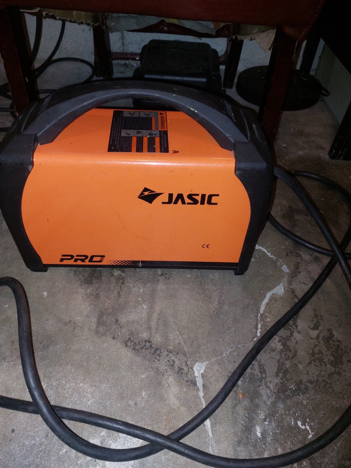 Jasic PRO TIG 200P DC Pulse – complete set, Ophalen, Gebruikt, 150 tot 250 ampère, Tig