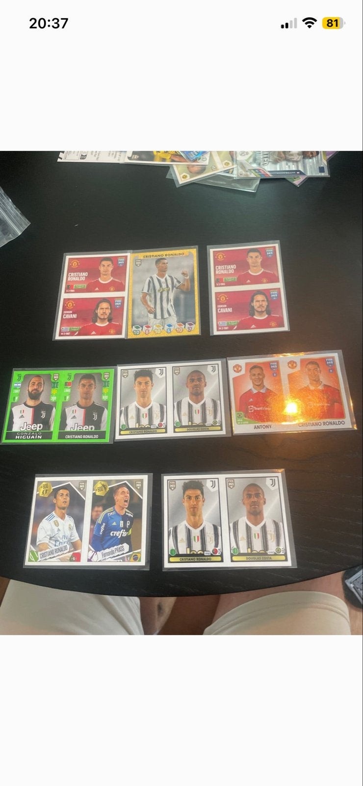 Cristiano Ronaldo Voetbalplaatjes - Diverse Collectie, Ophalen of Verzenden, Gebruikt, Buitenlandse clubs, Poster, Plaatje of Sticker