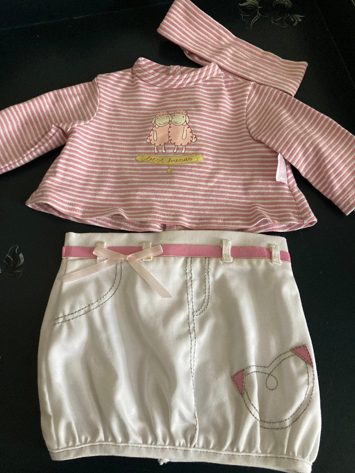 Nieuw baby annabell kledingsetje 3 delig, Ophalen of Verzenden, Nieuw, Babypop