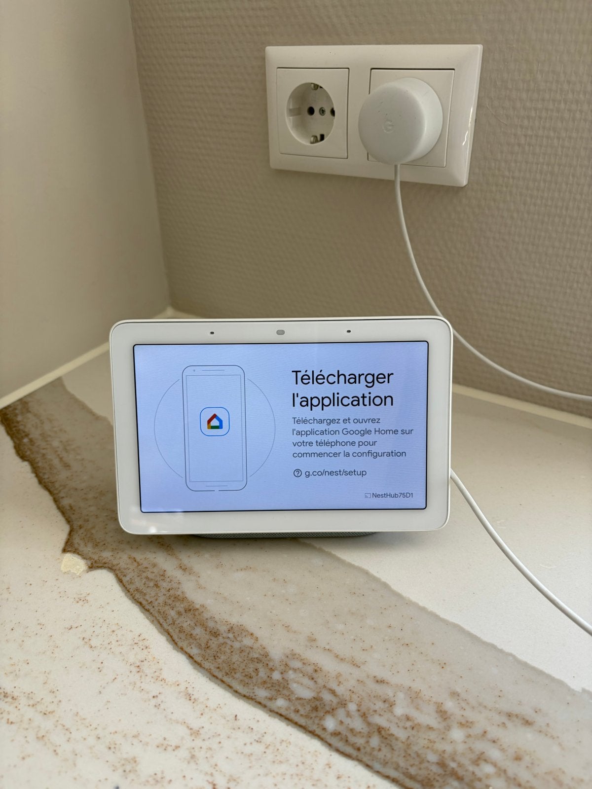 Google Nest Hub (1e generatie) - Smart Display, Computers en Software, Android Tablets, Ophalen, Home nest hub, Gps, Zo goed als nieuw