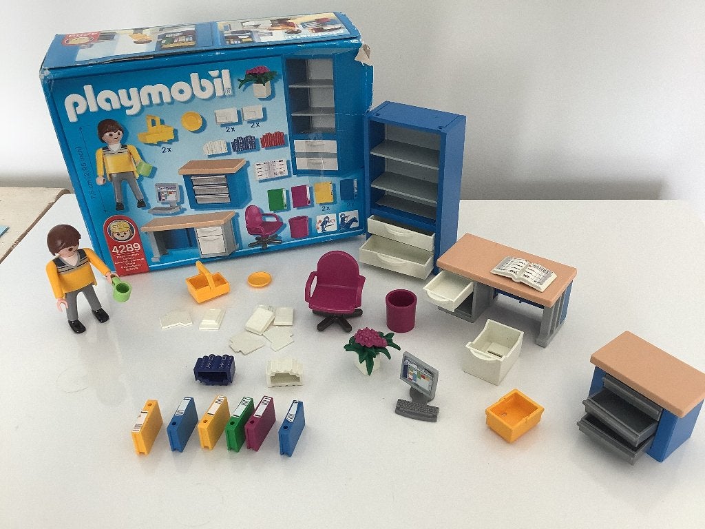 Playmobil Studeerkamer – 4289 compleet, veel speel plezier, Complete set, Overige typen, Ophalen of Verzenden, Zo goed als nieuw