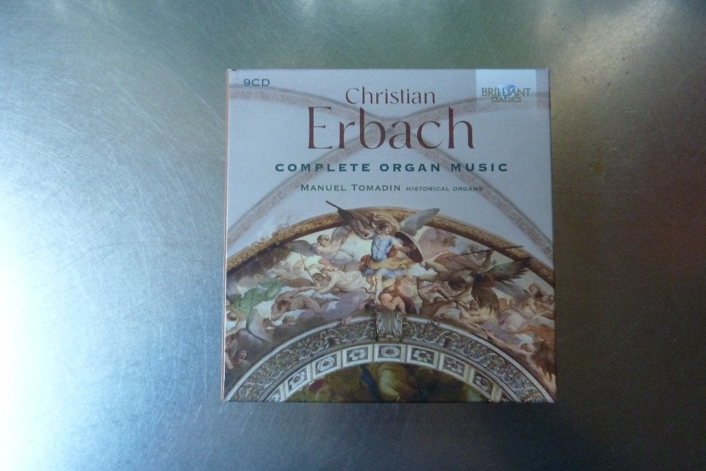 Christian Erbach Complete Organ Music - Manuel Tomadin, Ophalen of Verzenden, Barok, Zo goed als nieuw, Overige typen