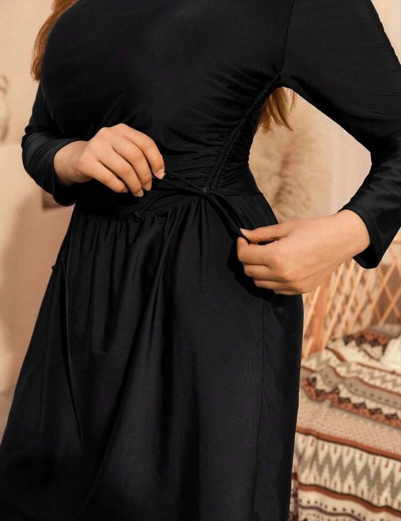 Stijlvolle Zwarte Burkini - Comfortabel en Modieus, Ophalen of Verzenden, Nieuw, Zwart, Badpak