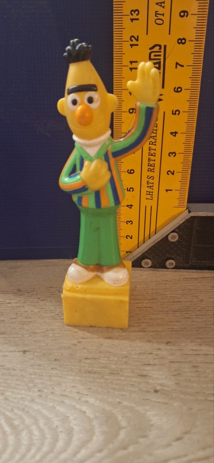 Bert poppetje ernie en bert Sesamstraat (25526), Verzamelen, ., Ophalen of Verzenden, Zo goed als nieuw, .