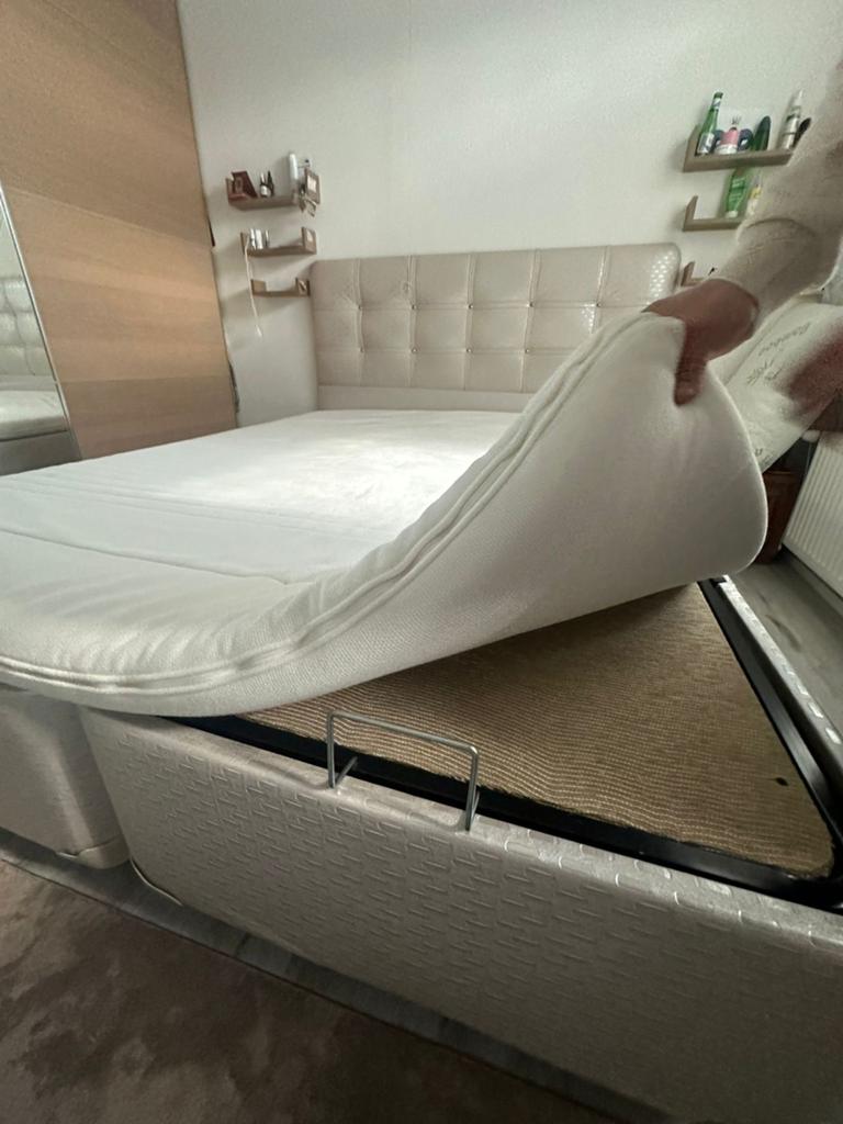 Topmatras, Ophalen, Zo goed als nieuw, Tweepersoons, 160 cm
