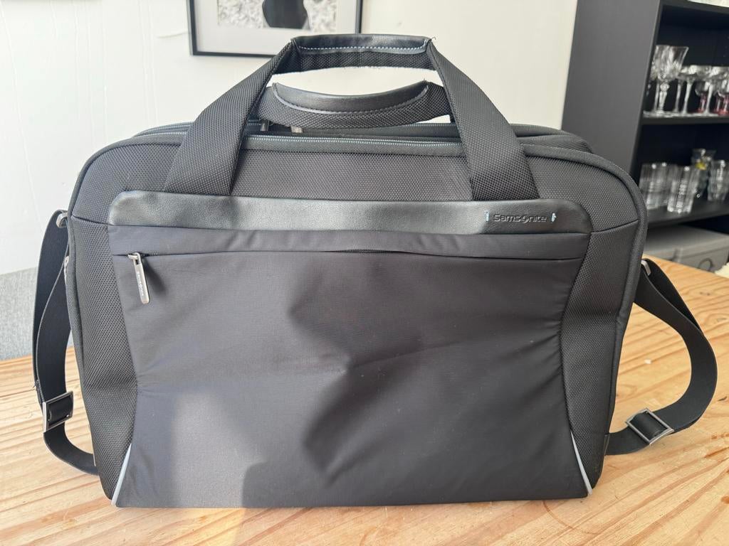Zwarte opzettas van Samsonite, 40 tot 60 cm, 20 tot 30 cm, Zwart, Ophalen of Verzenden
