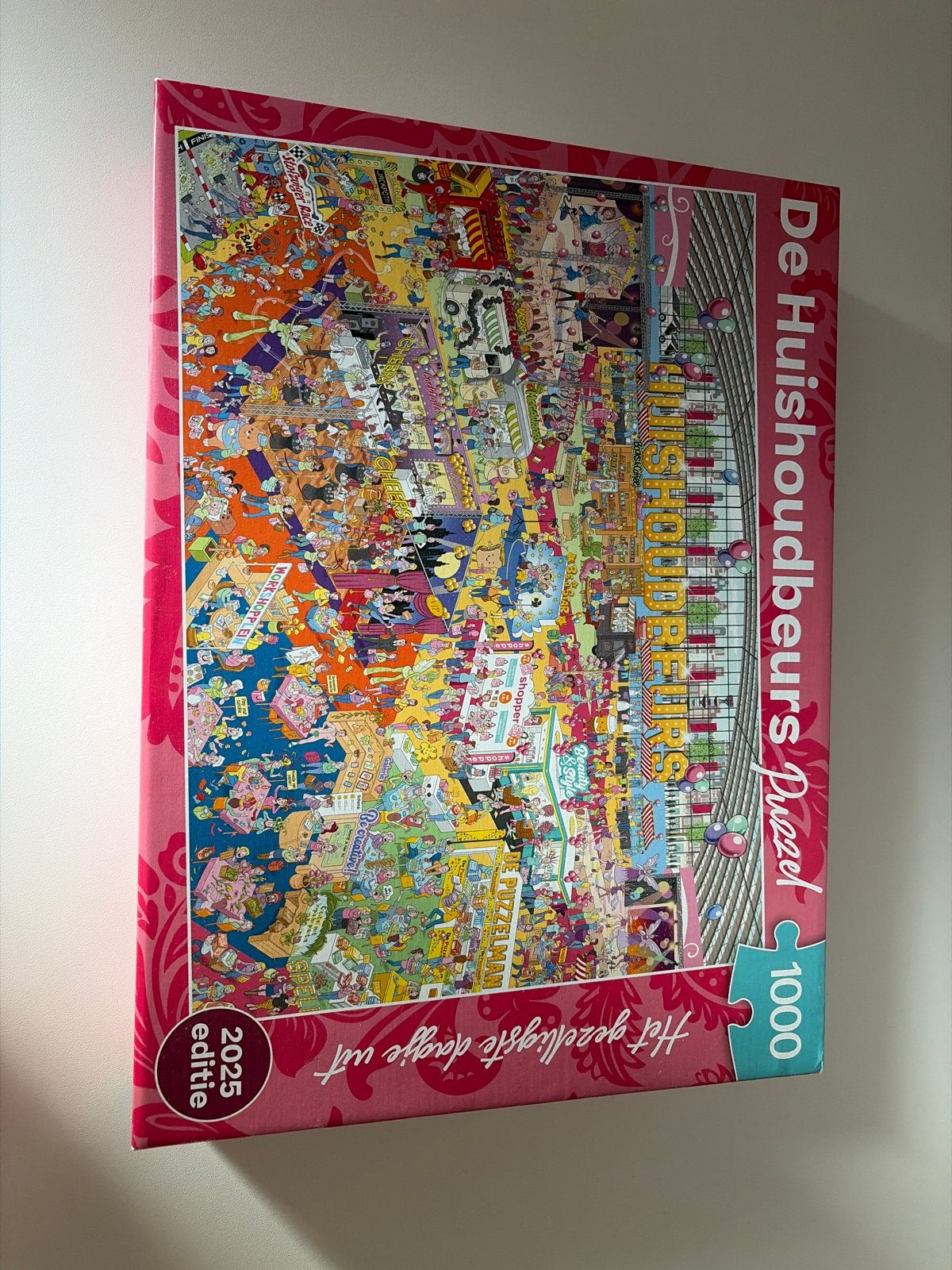 De Huishoudbeurs Puzzel 1000 stukjes - 2025 editie, Ophalen, 500 t/m 1500 stukjes, Zo goed als nieuw, Legpuzzel