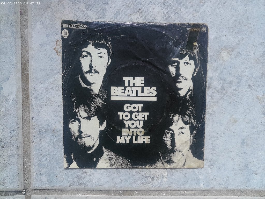 The Beatles - Tot to get you into my life / Helter Skelter, Fotohoes, Ophalen of Verzenden, Gebruikt, Rock en Metal