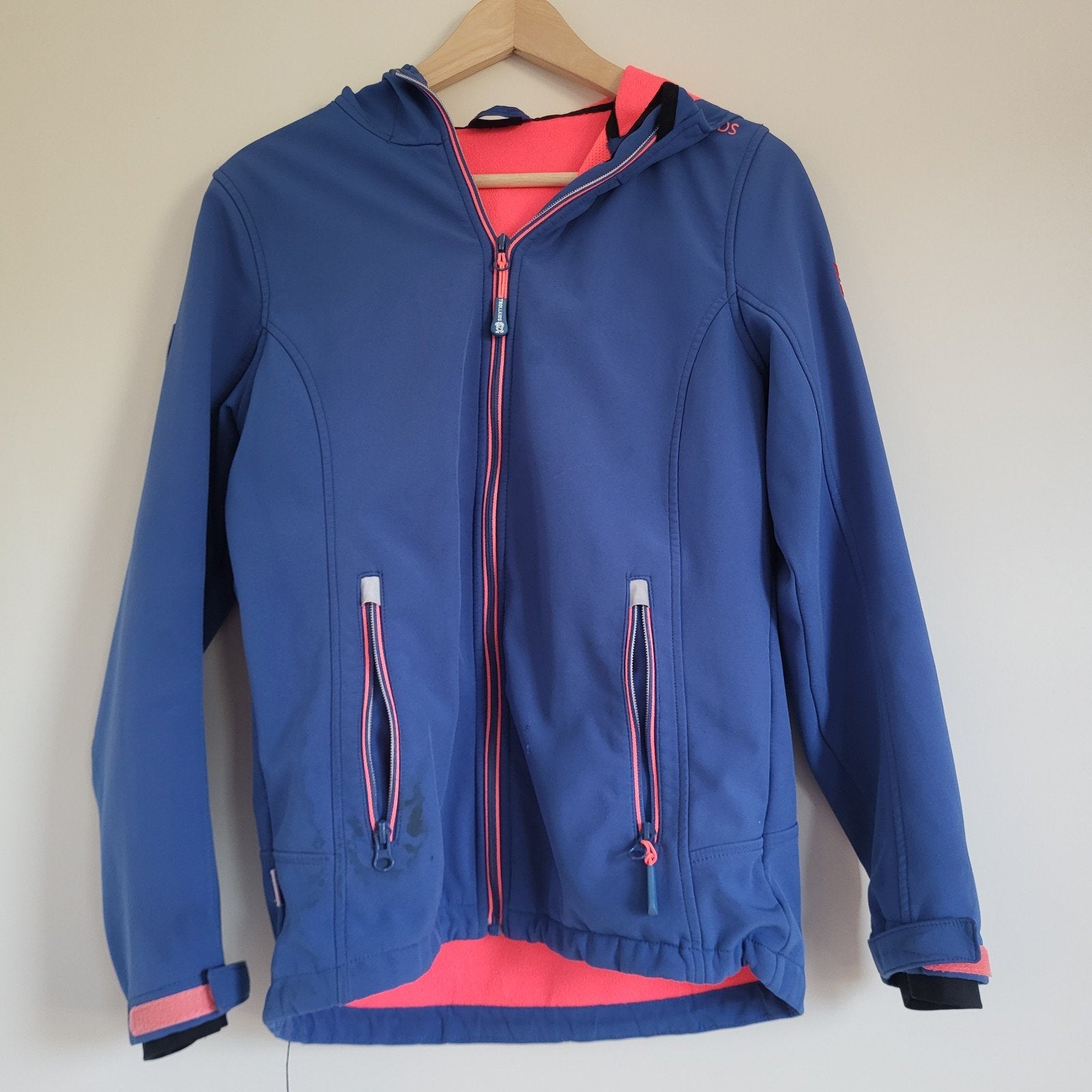 Trollkids Softshell Jas - Maat 164 -, Kinderen en Baby's, Kinderkleding | Maat 164, Ophalen, Gebruikt, Jongen of Meisje, Trollkids
