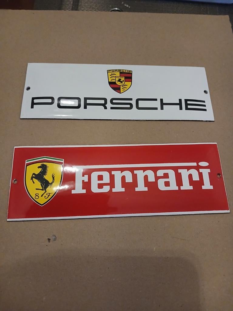Ferrari en porsche email, Ophalen of Verzenden, Zo goed als nieuw, Auto's