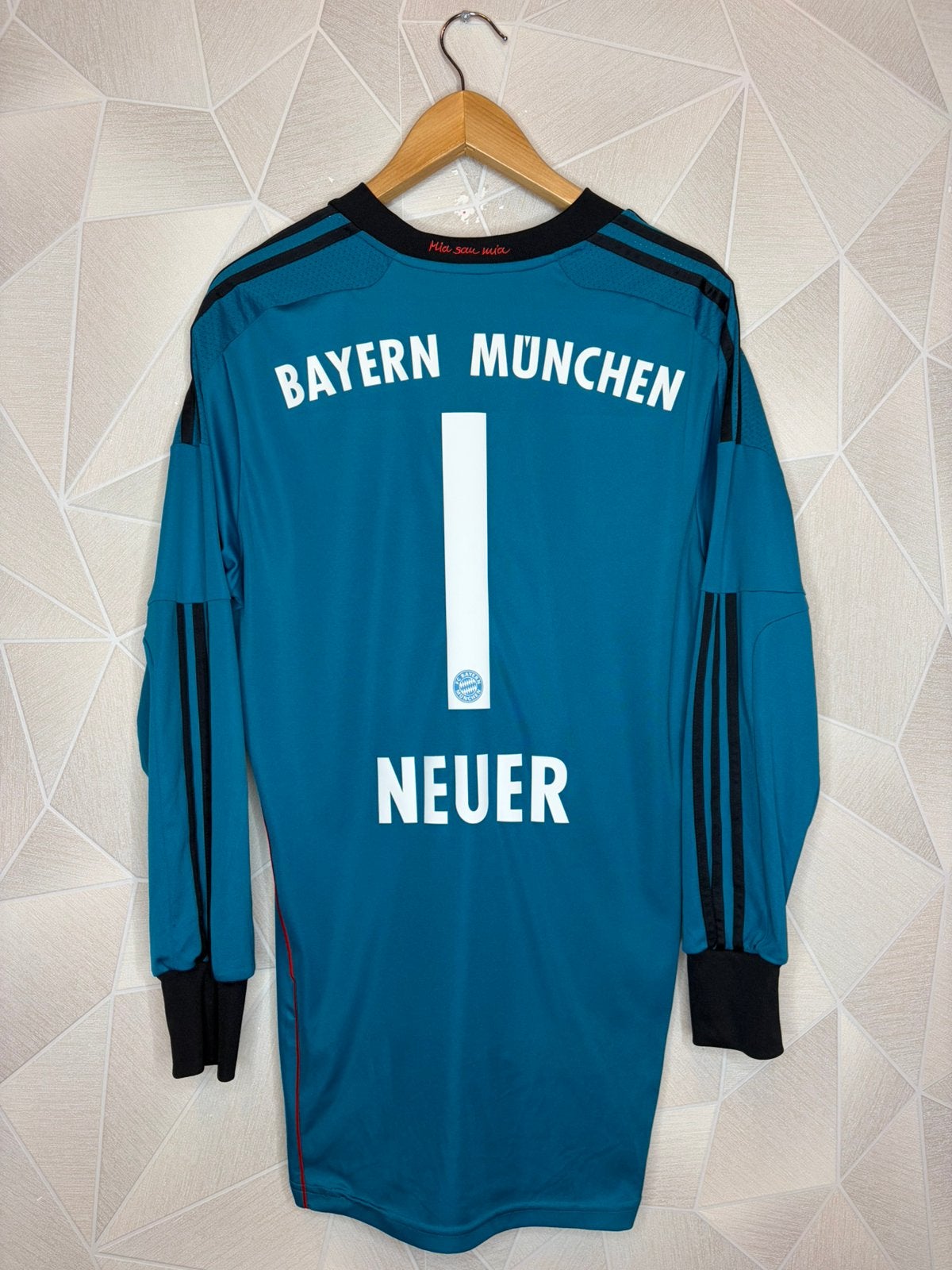Bayern München keepersshirt 2013/2014 Neuer, Sport en Fitness, Voetbal, Shirt, ., Zo goed als nieuw, .