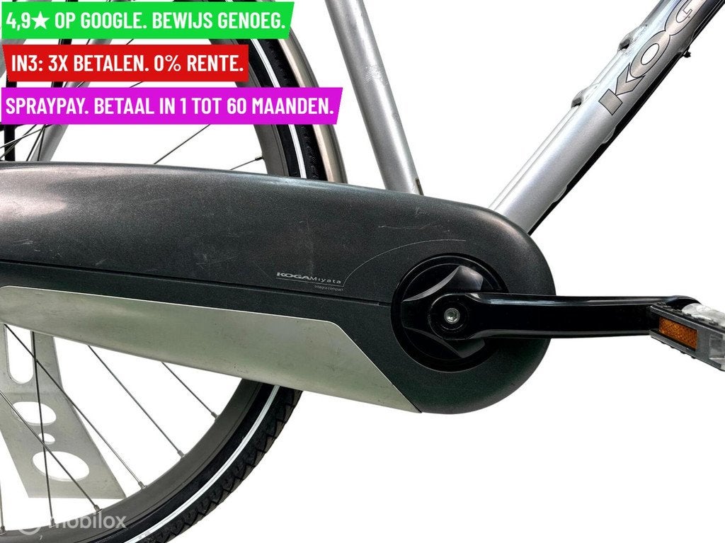 Herenfiets Koga Miyata Silver Ice 28"/57cm/8ver - Levering, Fietsen en Brommers, Fietsen | Heren | Herenfietsen, Overige merken