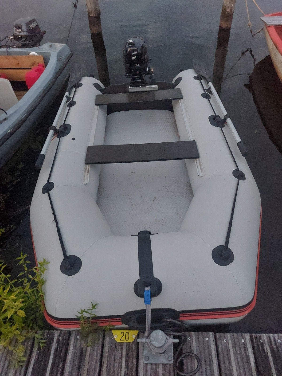 mooie kolibrie rubber boot met 5pk motor, Watersport en Boten, Ophalen, Zo goed als nieuw, Overige typen, Motorboot