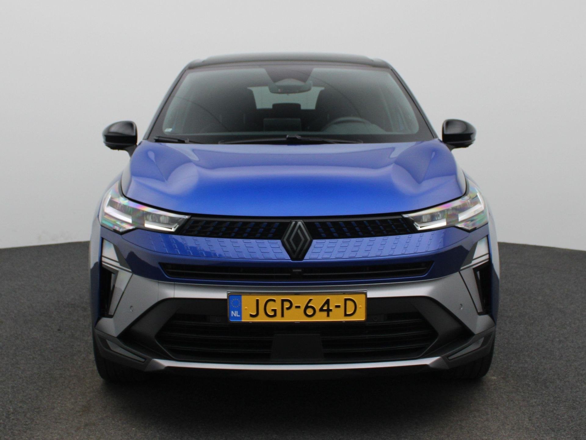 Renault Captur 1.8 E-Tech full hybrid 160 esprit Alpine | Na, Auto's, Dealer onderhouden, 4 cilinders, Blauw, Origineel Nederlands