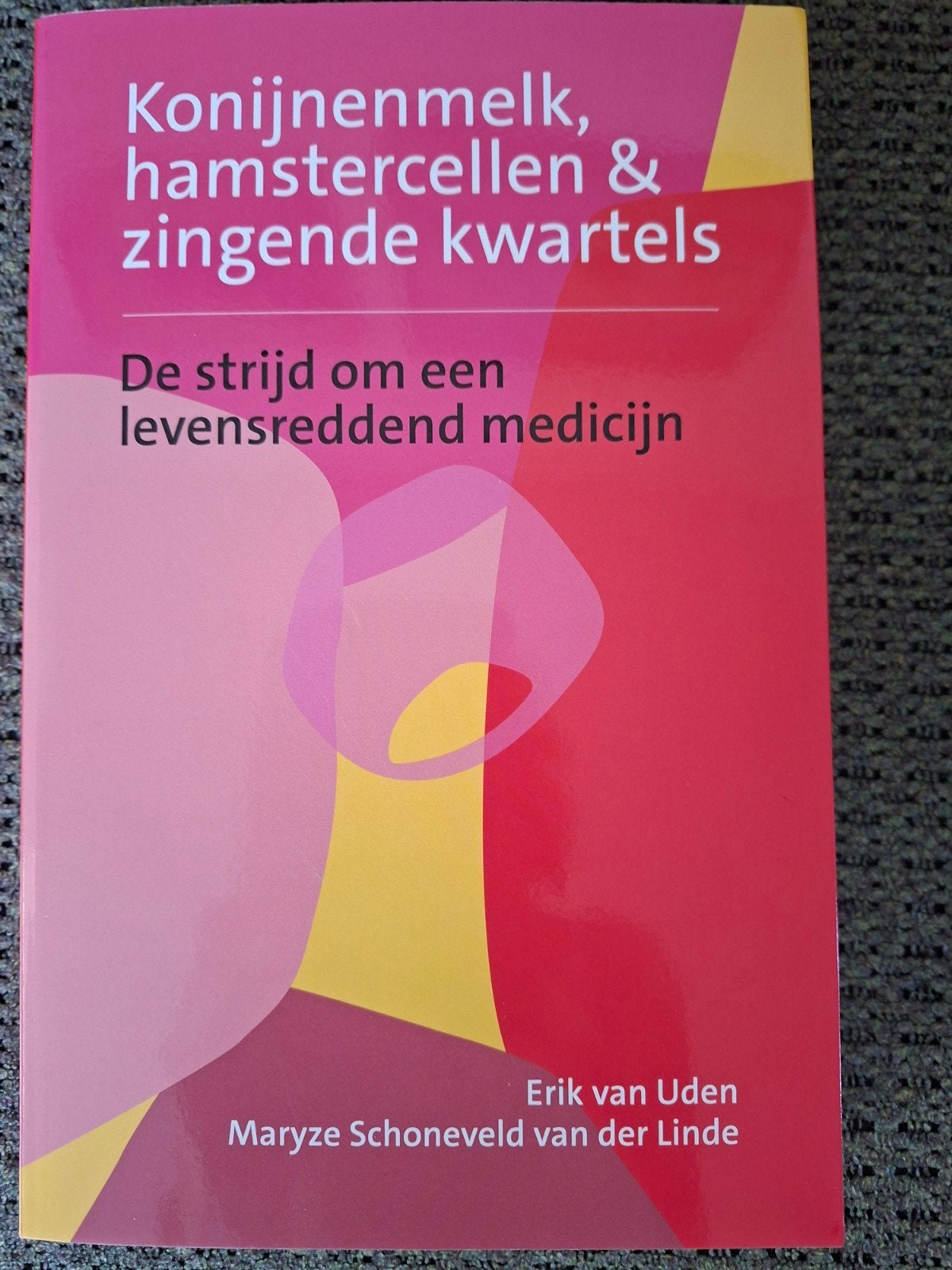 Konijnenmelk, hamstercellen (ziekte van Pompe), Ophalen of Verzenden, Zo goed als nieuw, Ziekte en Allergie, Erik van Uden, Maryze Schoneveld van der Linde