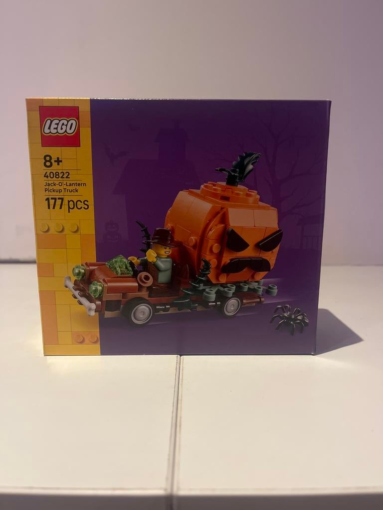 LEGO 40822 Jack-O'-Lantern Pickup Truck Nieuw, Overige thema's, Lego, Nieuw, Ophalen of Verzenden