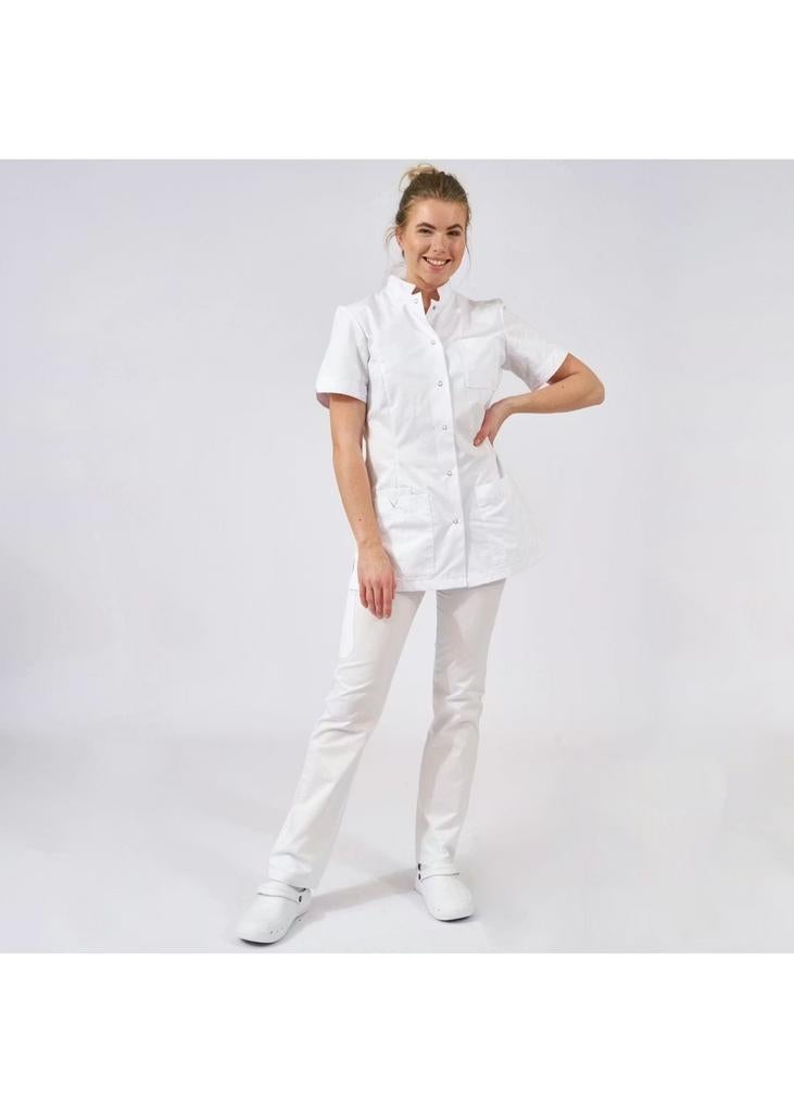 De Berkel Tooske Pantalon Wit Maat 36 ( Zorgkleding ) Nieuw, Wit, Nieuw, Ophalen of Verzenden, Maat 36 (S)
