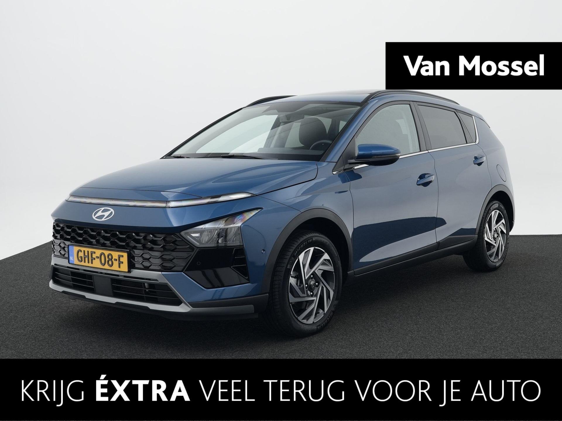 Hyundai Bayon 1.0 T-GDI Premium Sky | Camera | Navigatie | A, Auto's, 12 maanden, Gebruikt, Euro 6, Origineel Nederlands