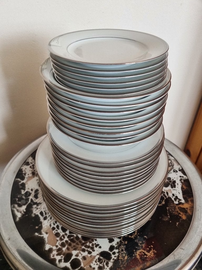 partij Zylstra Silver Ecstasy servies 44 stuks, Ophalen of Verzenden, Overige stijlen