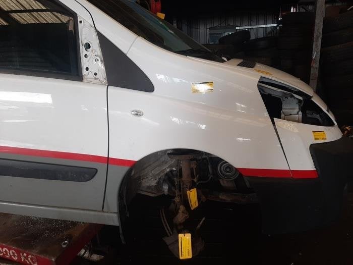 Scherm rechts-voor van een Citroen Jumpy, Gebruikt, -, Ophalen of Verzenden, -