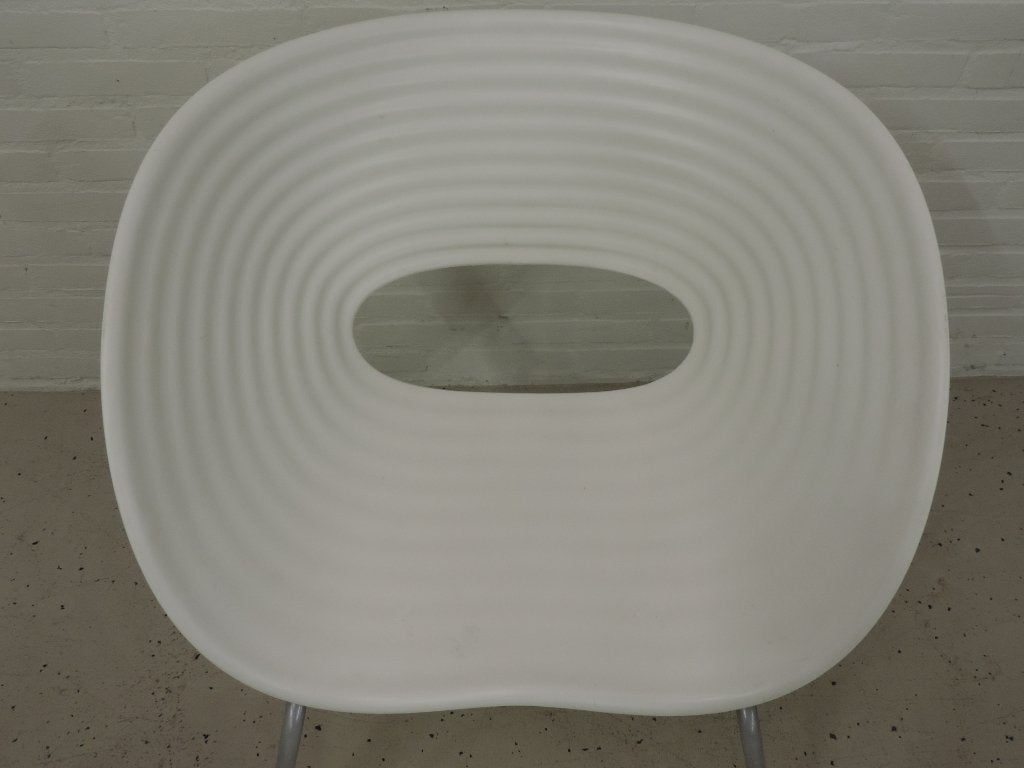 Vitra TOM VAC stoel, design  Ron Arad, gebruikt, Ophalen, Gebruikt, Wit, Metaal