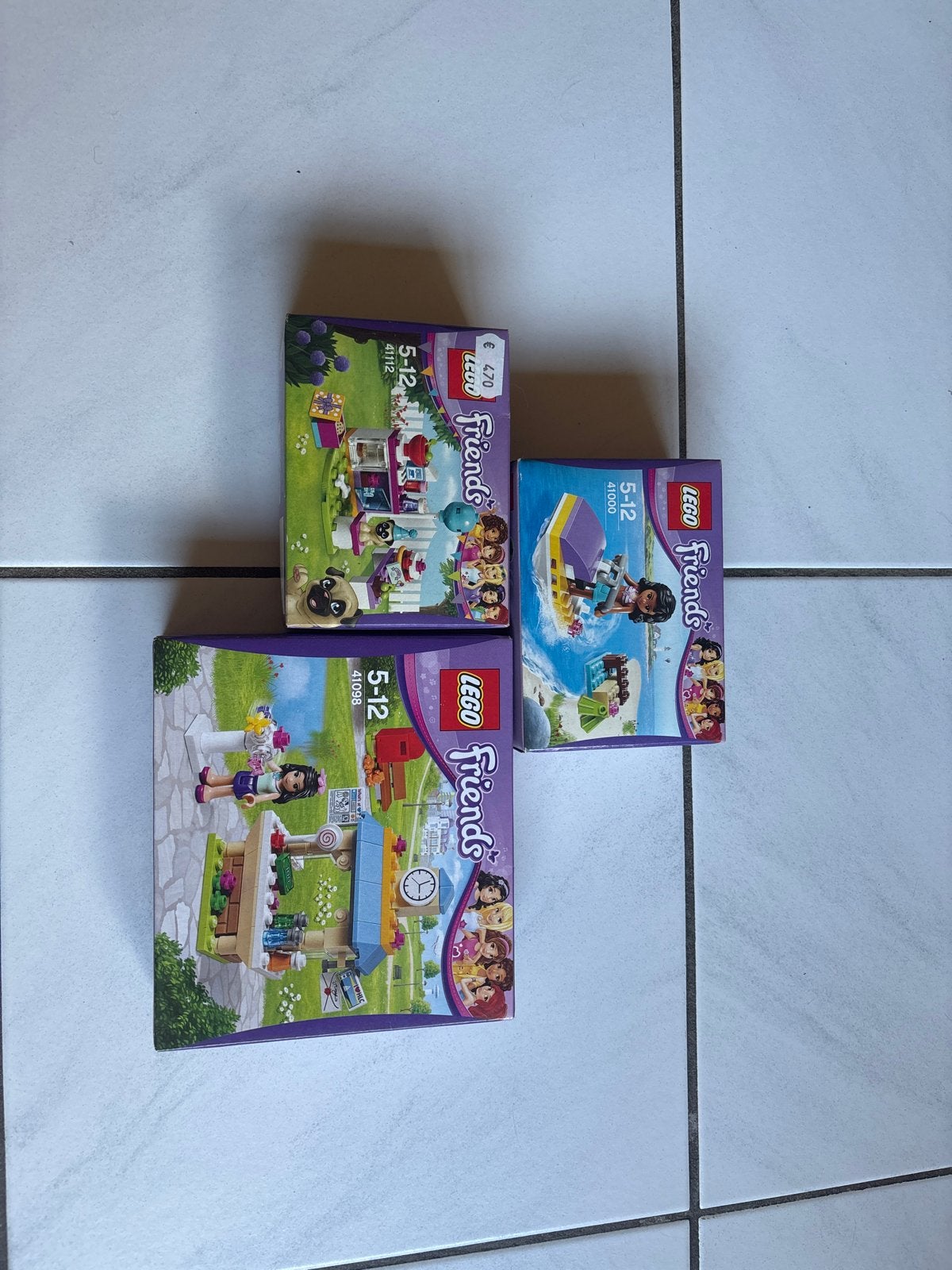 Lego Friends sets 41112, 41000, 41098 - Zo goed als nieuw, Lego, Friends, Ophalen of Verzenden, Zo goed als nieuw
