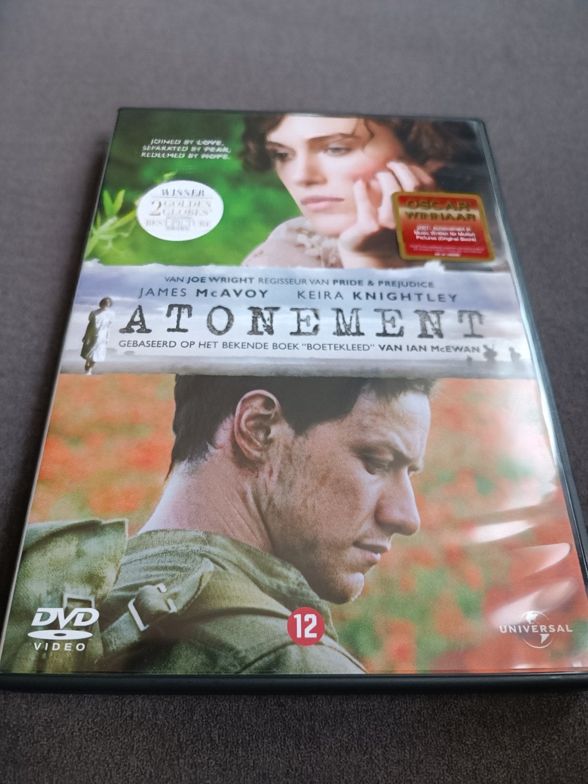 Atonement - dvd, Alle leeftijden, Ophalen of Verzenden, Zo goed als nieuw