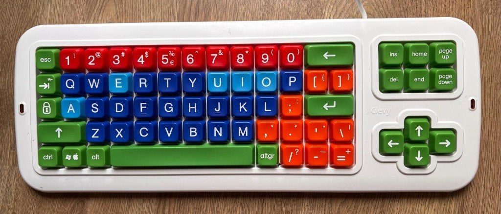 Clevy Keyboard, Computers en Software, Toetsenborden, Gebruikt, Qwerty, Bedraad, Ophalen of Verzenden