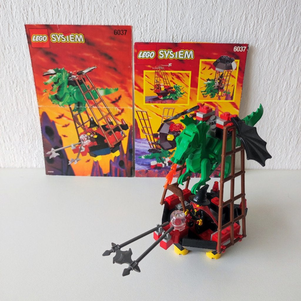 LEGO 6037 - Witch’s Windship, Kinderen en Baby's, Lego, Ophalen of Verzenden, Zo goed als nieuw, Inclusief instructies
