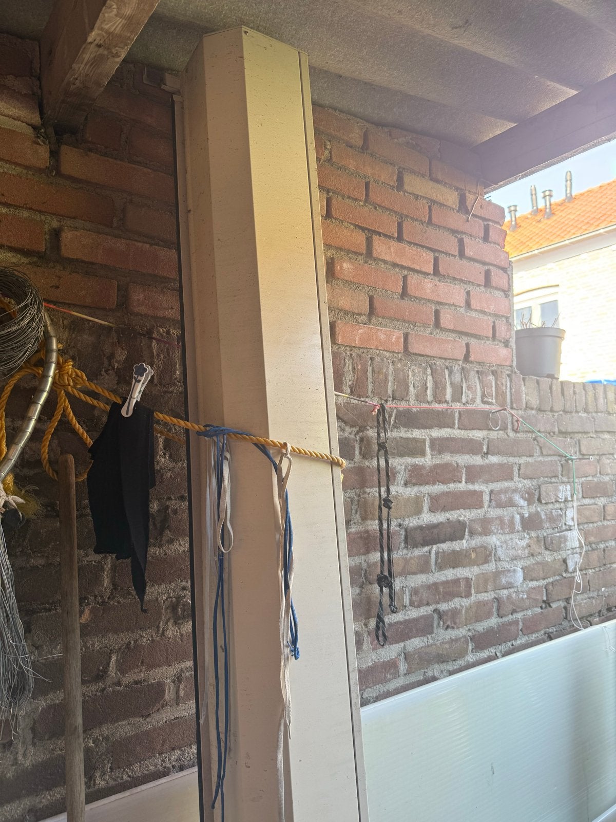 Rolluiken, Doe-het-zelf en Verbouw, Rolluiken, Ophalen, Gebruikt, 100 tot 150 cm, 200 cm of meer